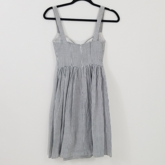 Aqua Striped Dress Size XS - Picture 2 of 4